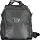 Black Polyurethane Women Backpack