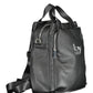 Black Polyurethane Women Backpack