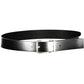 Black Polyester Men Belt