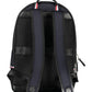 Blue Polyester Men Backpack