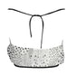White Polyester Women Top