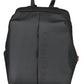 Black Polyester Men Backpack