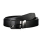Black Polyester Men Belt