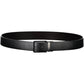Black Polyester Men Belt