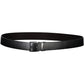 Black Leather Men Belt