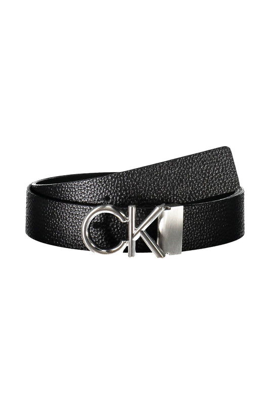 Black Leather Men Belt