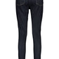 Blue Cotton Women Jeans