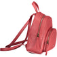 Pink Leather Women Backpack