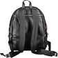 Black Polyurethane Women Backpack