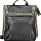 Black Polyurethane Women Backpack