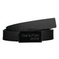 Black Leather Men Belt