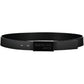 Black Leather Men Belt