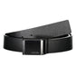 Black Leather Men Belt