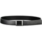 Black Leather Men Belt
