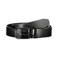 Black Leather Men Belt