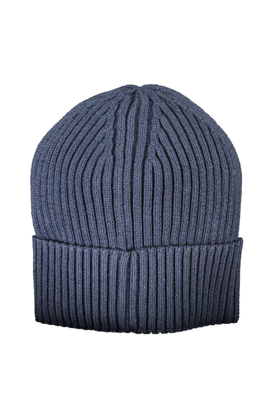 Blue Cotton Men Cap