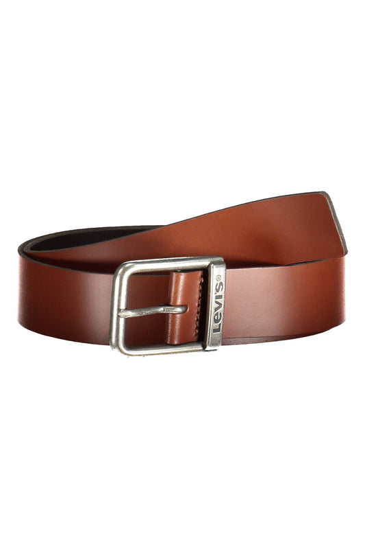 Brown Leather Men Belt
