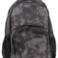 Black Polyester Men Backpack