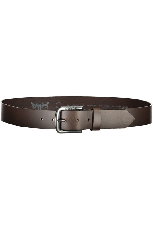 Brown Leather Men Belt