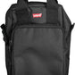 Black Polyester Men Backpack