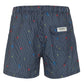 Blue Polyester Men Swim Short