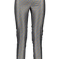 Beige Polyester Women Pant