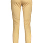 Beige Cotton Women Pant