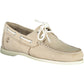 Beige Leather Men Formal Shoe