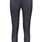 Blue Wool Women Pant