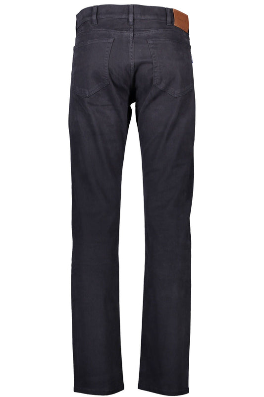 Blue Cotton Men's Pant