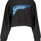 Black Cotton Women Sweater