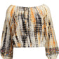 Beige Cotton Women Top