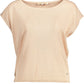 Chic Sleeveless Boat Neckline Top