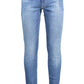 Blue Cotton Men Jean