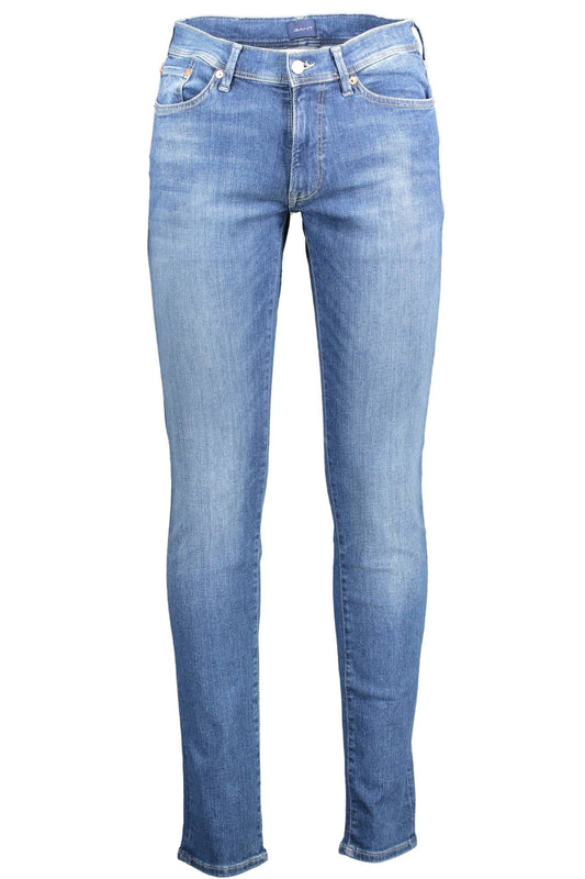 Blue Cotton Men Jean