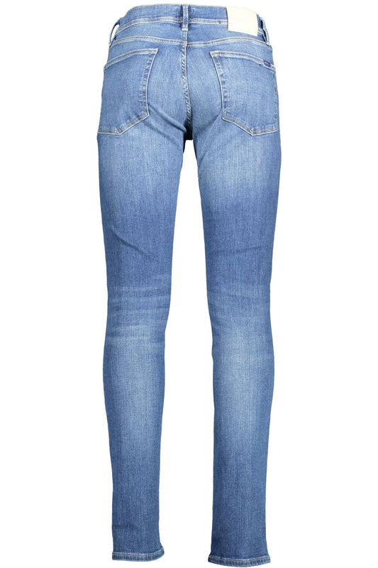 Blue Cotton Men Jean