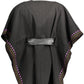 Black Polyester Women Poncho