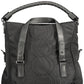 Black Polyester Women Handbag