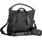 Black Polyester Women Handbag