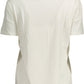 White Cotton Women T-Shirt