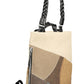 Beige Polyurethane Women Backpack
