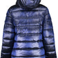Blue Polyamide Women Jacket