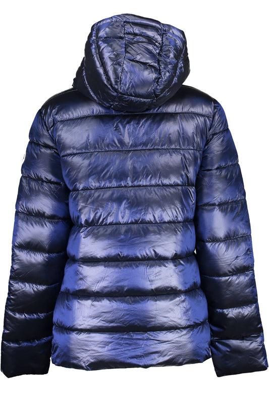 Blue Polyamide Women Jacket