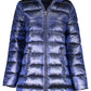 Blue Polyamide Women Jacket