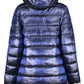 Blue Polyamide Women Jacket