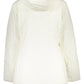 White Polyester Women Jacket