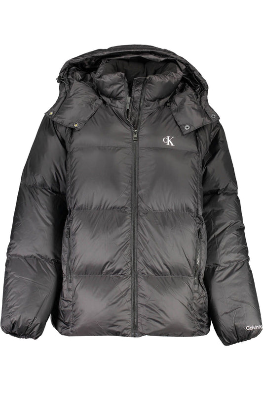 Black Polyamide Women Jacket