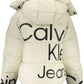 Beige Polyester Women Jacket