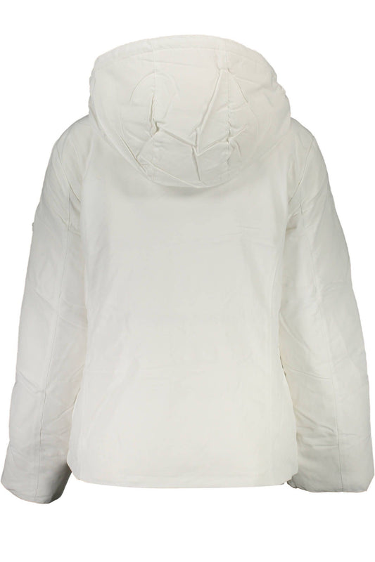 White Polyamide Women Jacket