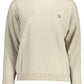 Beige Wool Women Sweater